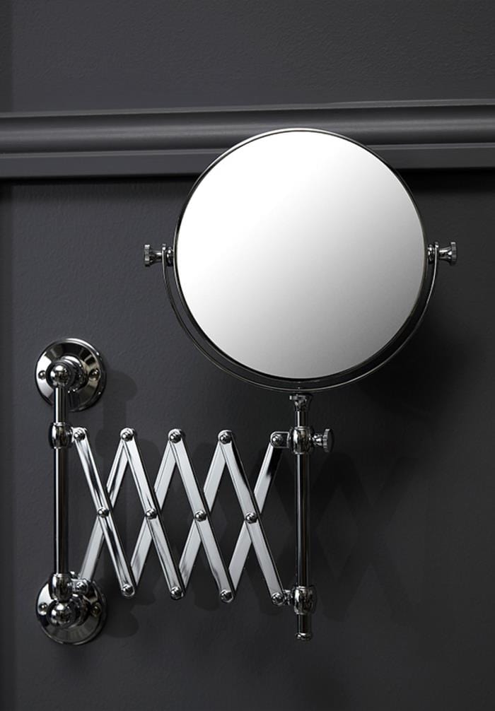 Miller Cosmetic Mirror Miller Stockholm Extending Mirror - 190mm - Chrome - 680C
