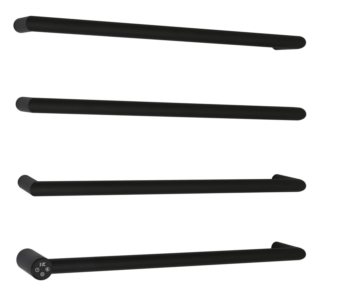 JTP Obi Designer Towel Radiator - 600 x 485mm - Electric Only