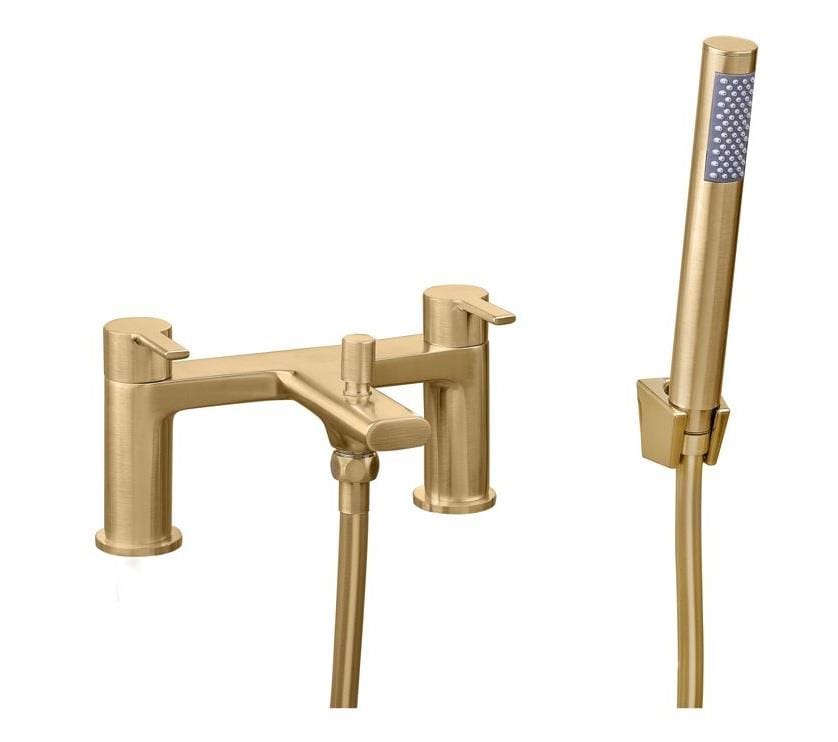 Aquarius Bath Shower Mixer Brushed Brass Aquarius Evolution Bath Shower Mixer Tap