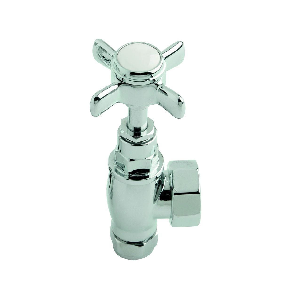 Heritage Radiator Valve Heritage Traditional Heated Towel Rail Valves in Chrome