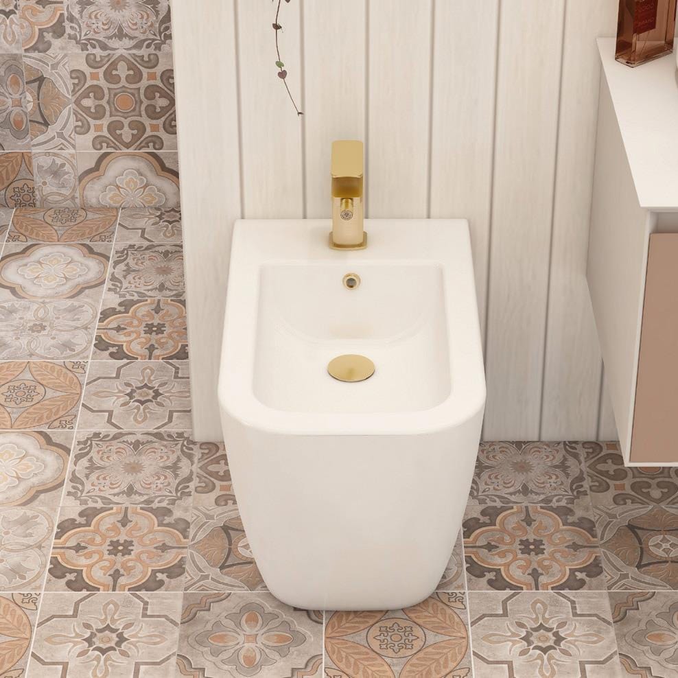 Imex Bidet Imex Essence Floor Standing Bidet in Gloss White