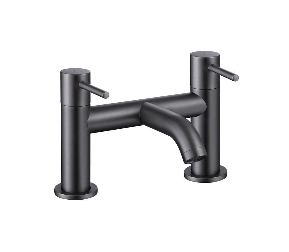 Aquarius Bathrooms Exposed Shower Set Aquarius RF-Series Complete Shower Brassware Pack with Basin Mixer, Bath Mixer & Exposed Shower