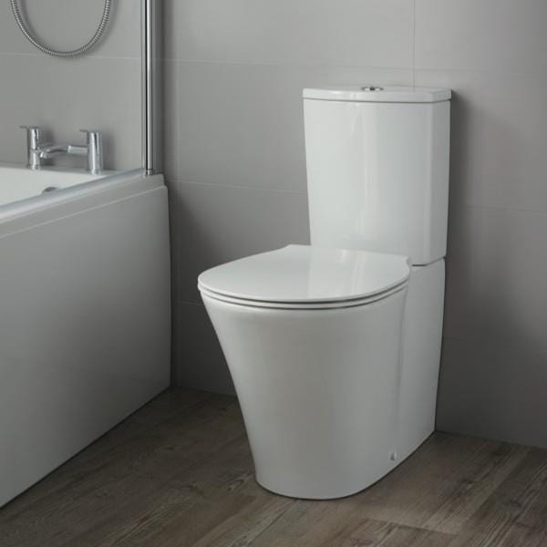 Ideal Standard Toilet Seat Ideal Standard Connect Air Soft Close, Quick Release Slimline Sandwich Toilet Seat