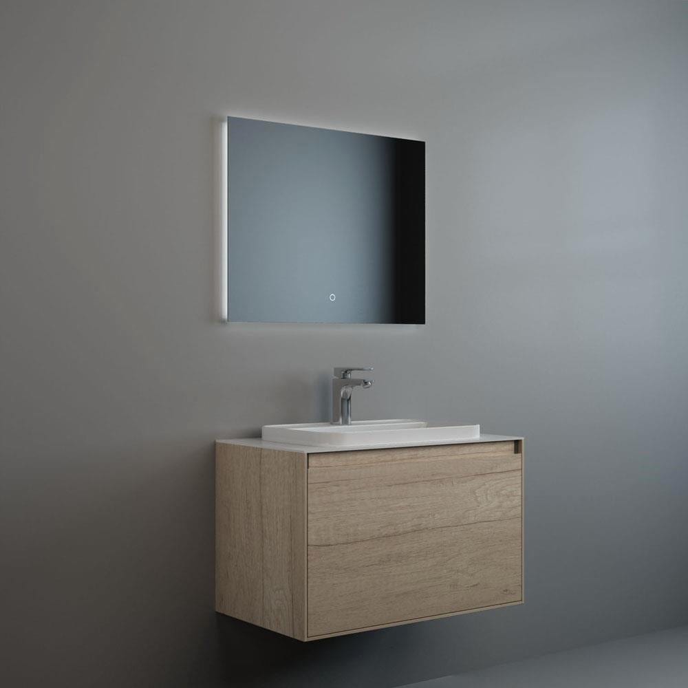 Aquarius Wall Mounted Vanity Unit Aquarius KF-Series One Drawer 800mm Vanity Unit with Countertop