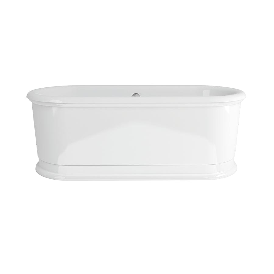 Burlington Modern Freestanding Bath Burlington London Round Freestanding Bath - 1800mm X 850mm - White