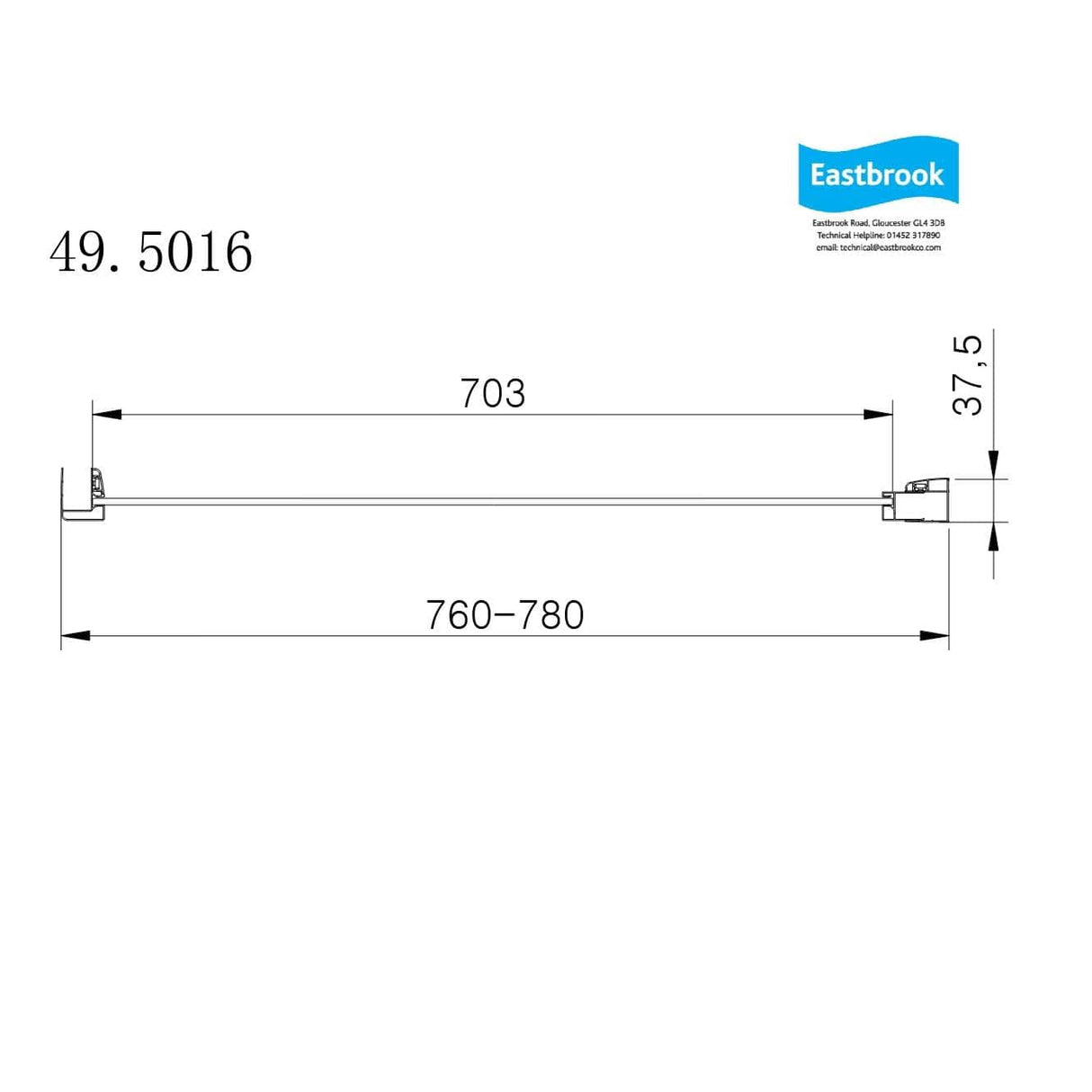 Eastbrook Side Panel Eastbrook Vantage 2000 Side Panel