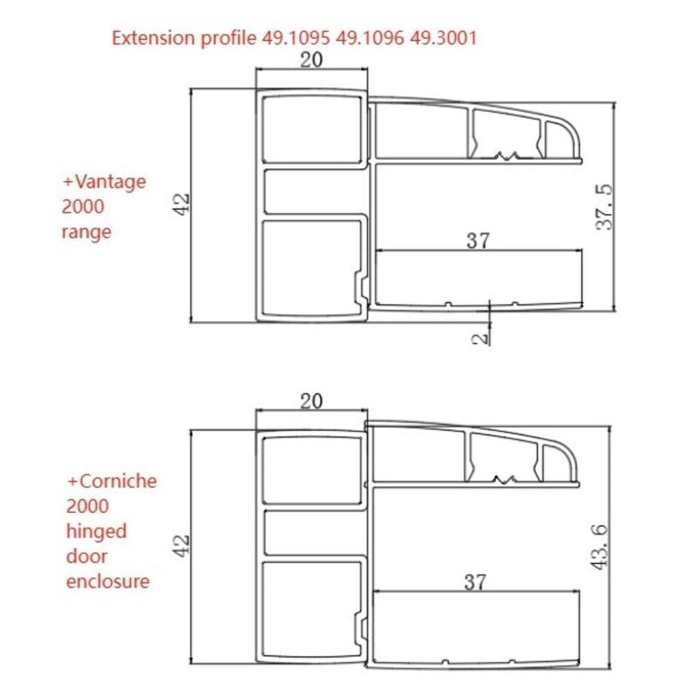 Eastbrook Eastbrook Vantage 2000 Extension Profile