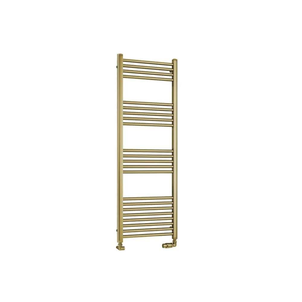 Eastbrook Wendover Straight Heated Towel Rail in Brushed Brass