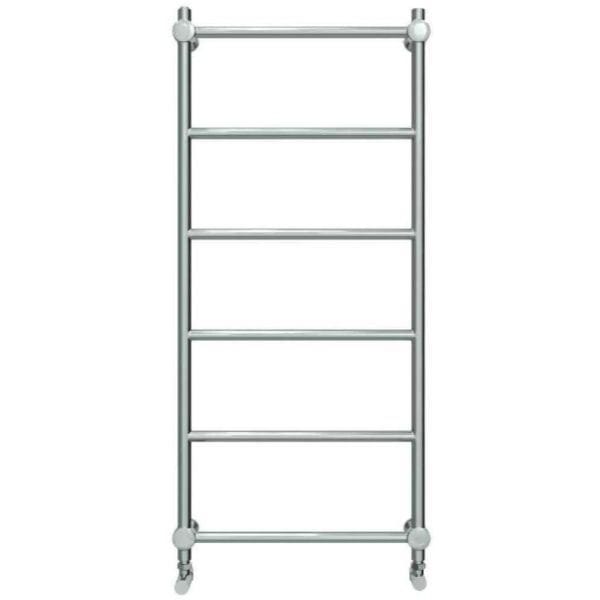 Vogue Designer Towel Radiator 1300 x 500 / Dual Fuel Vogue Venture Straight Designer Towel Radiator in Chrome