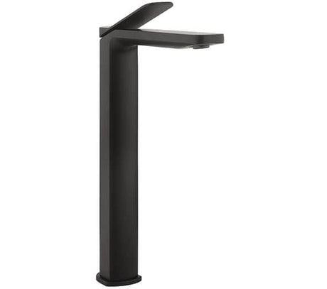 Crosswater Mono Basin Tap Matt Black Crosswater Glide II Tall Mono Basin Mixer Tap
