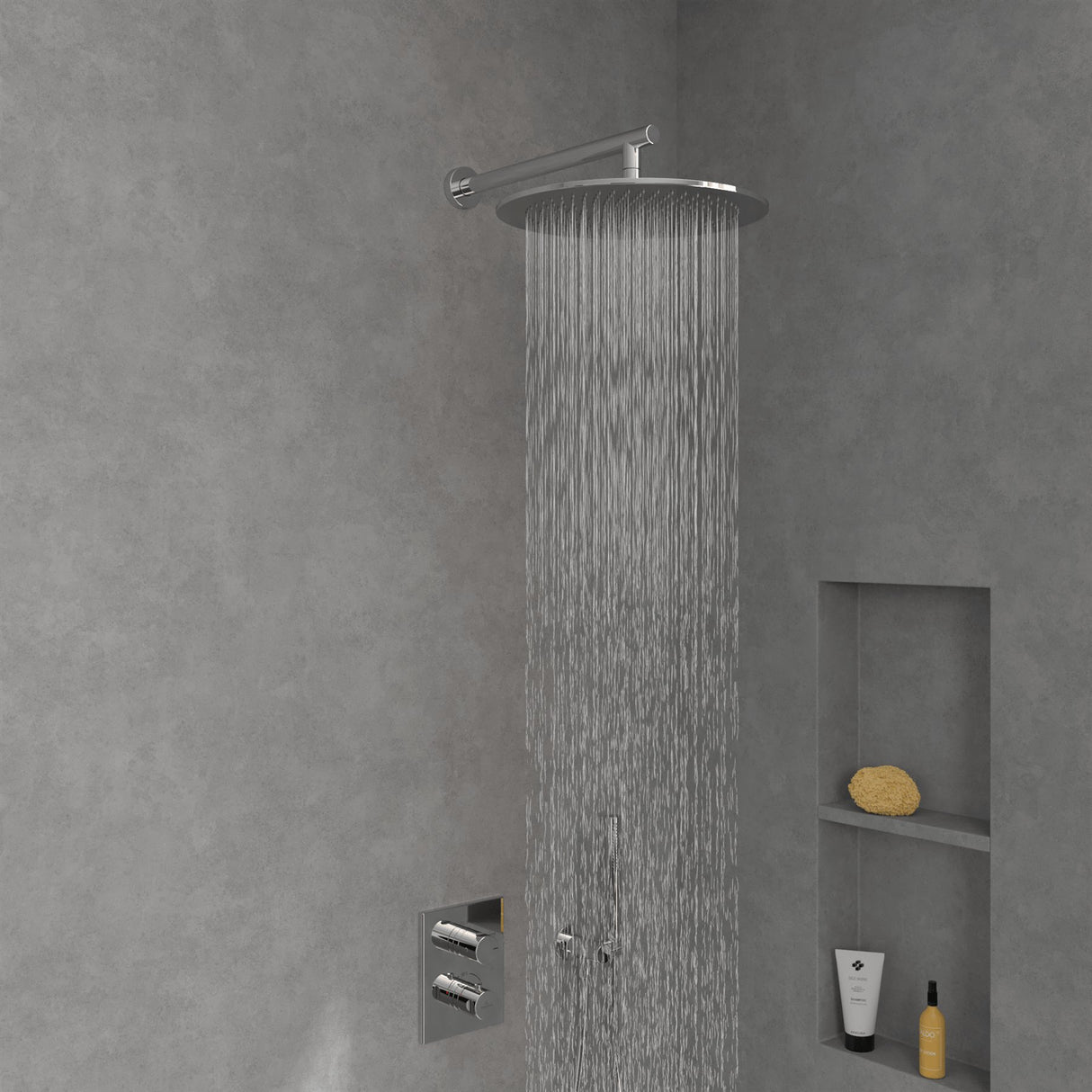 Villeroy & Boch Fixed Shower Head Villeroy & Boch Universal 350mm Round Fixed Rain Shower Head