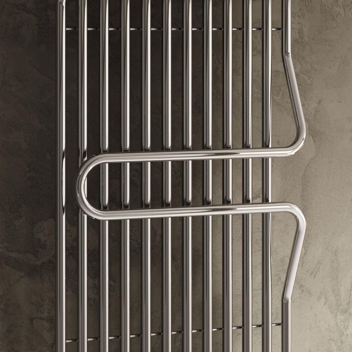 Reina Designer Towel Radiator Reina Aletta Mild Steel Central Heating Towel Radiator 1800 x 500mm