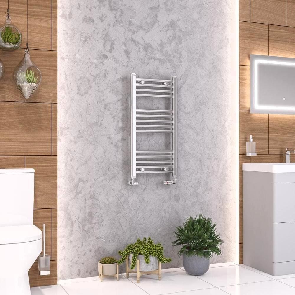 Eastbrook Wendover Straight Heated Towel Rail in Chrome