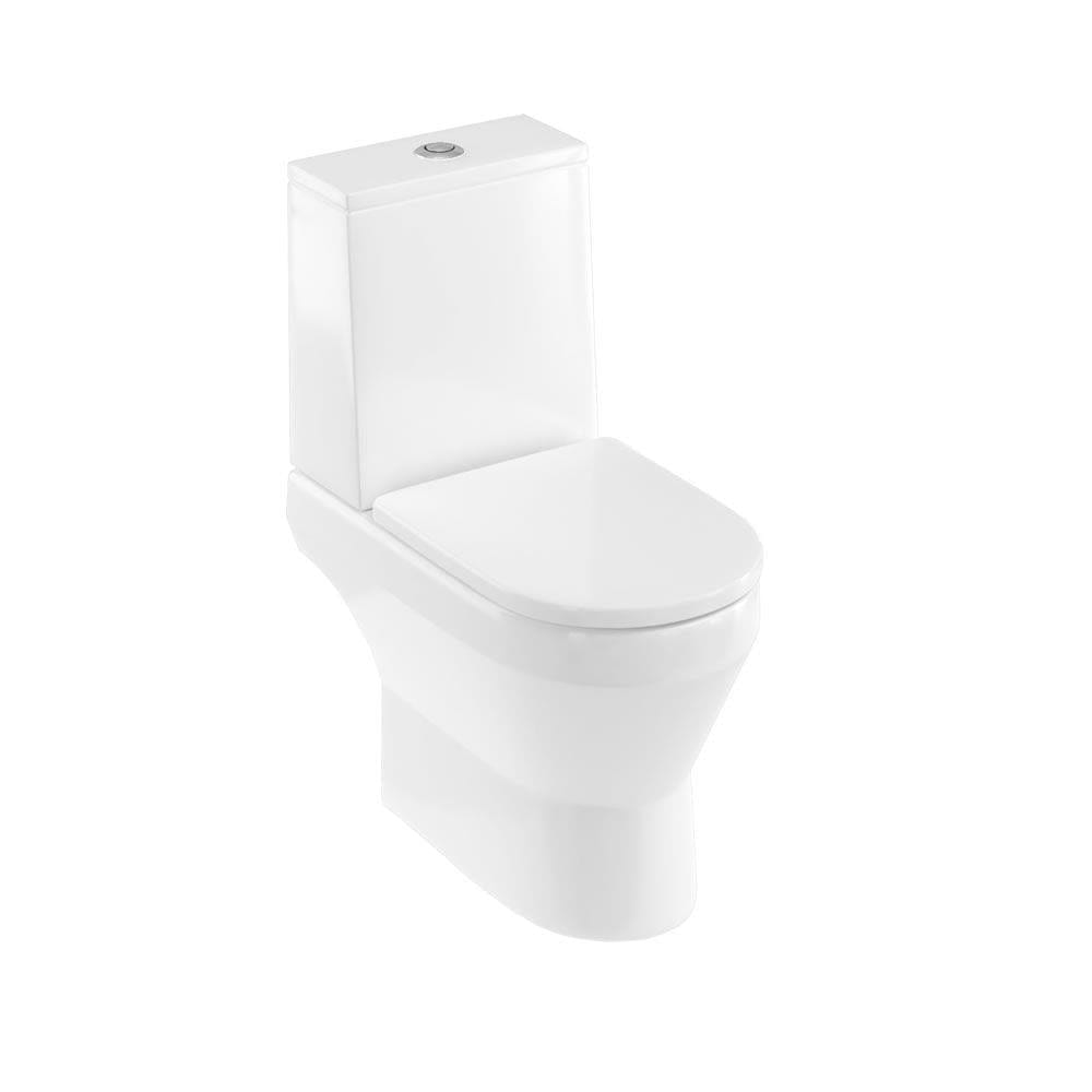 Britton Close Coupled Toilet Britton Curve2 Close Open Back Coupled Rimless Toilet with Soft Close Seat