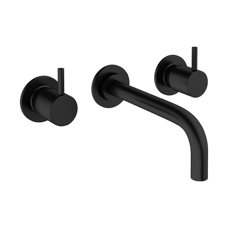 Crosswater Wall Mounted Basin Tap Crosswater MPRO 3 Hole Wall Mounted Basin Mixer Tap