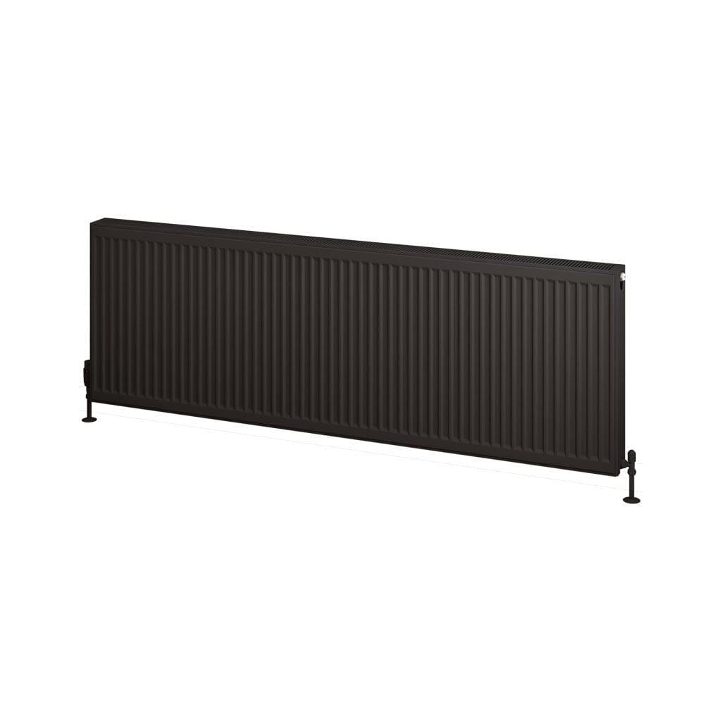 Aquarius Type 22 Aquarius Type 22 Compact Panel Radiator in Matt Black