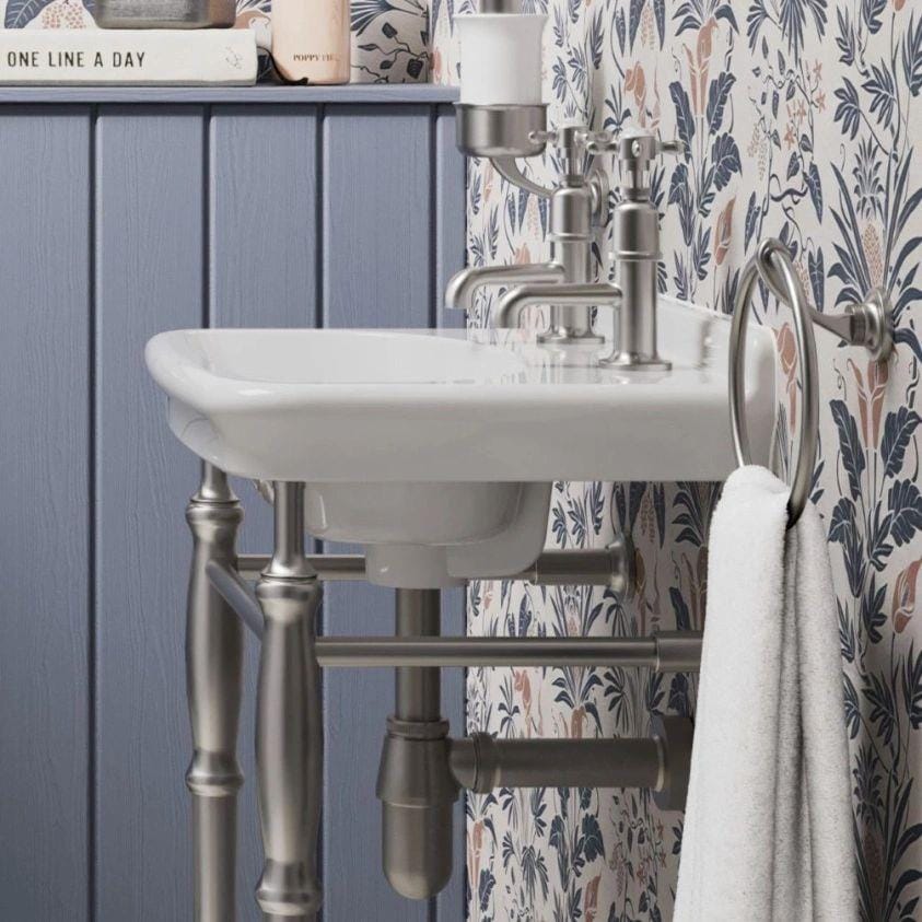 Burlington Pillar Basin Tap Burlington Guild Basin Pillar Taps (Pair)