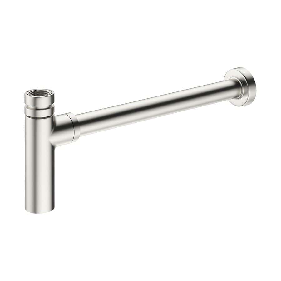 Crosswater Bottle Trap Brushed Stainless Steel Crosswater Millennium Tall Bottle Trap