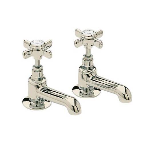 Heritage Dawlish Basin Pillar Taps (Pair)