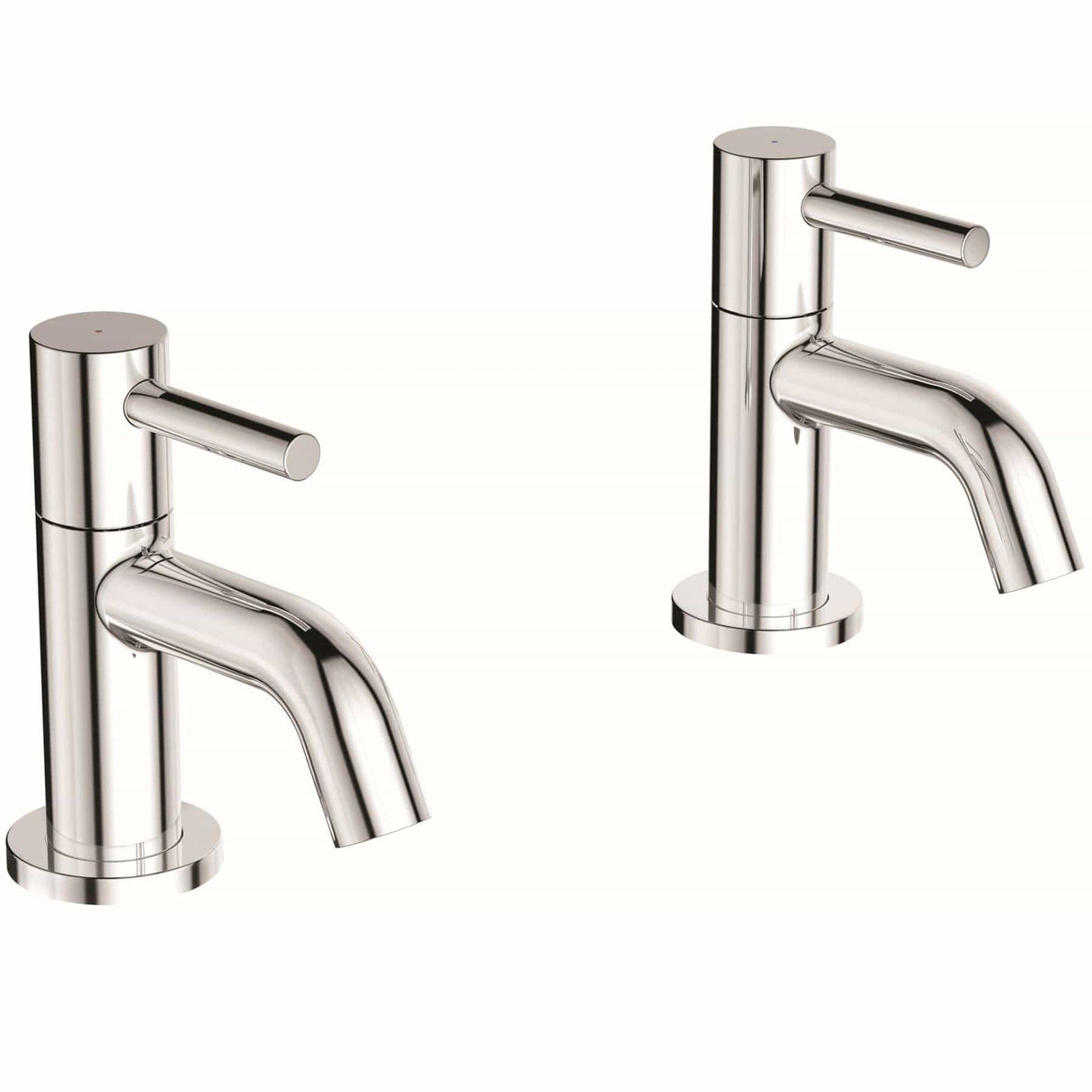 Ideal Standard Pillar Basin Taps Ideal Standard Ceraline Single Lever Basin Pillar Taps in Chrome