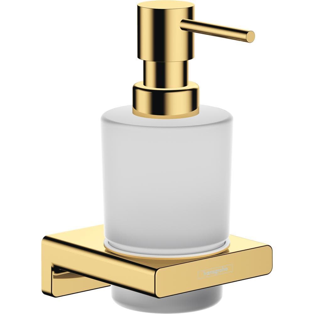 Hansgrohe Soap Dispenser Polished Gold Optic Hansgrohe Addstoris Wall Mounted Liquid Soap Dispsenser