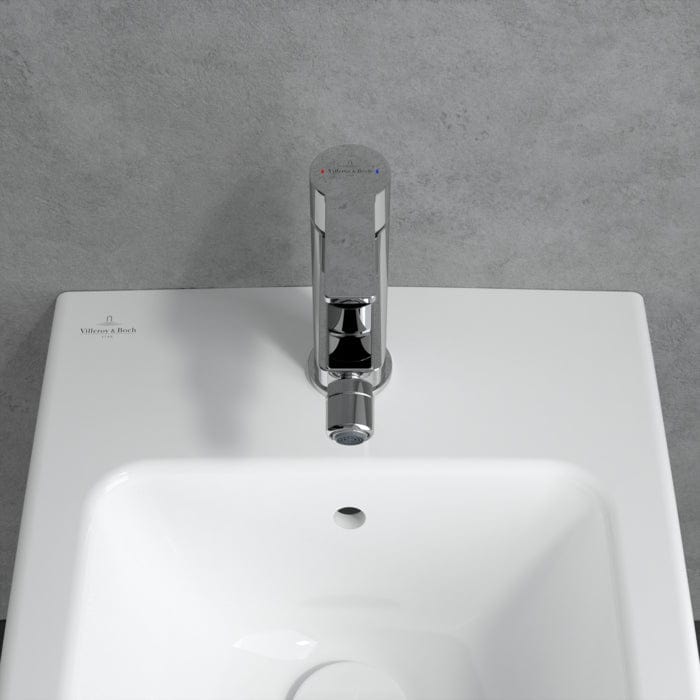 Villeroy & Boch Bidet Tap Villeroy & Boch Architectura Single Lever Tall Bidet Mixer Tap in Chrome