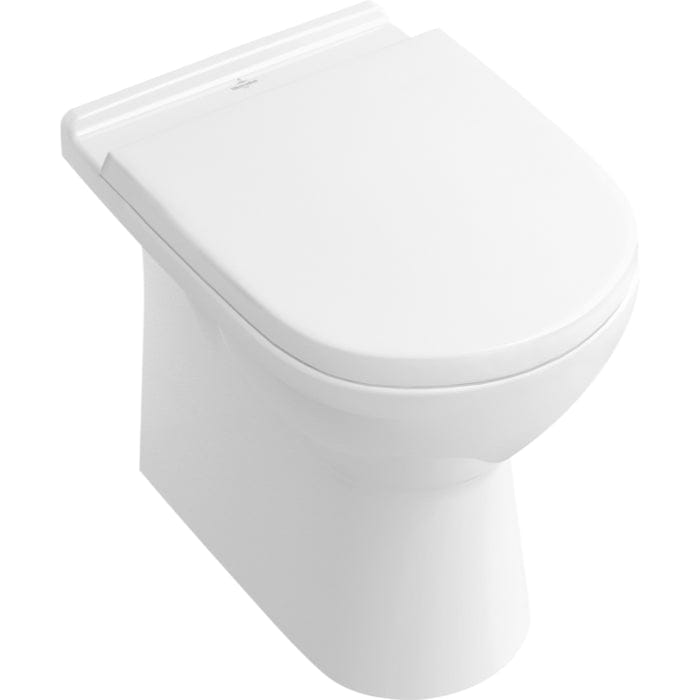 Villeroy & Boch Back to Wall Toilet Villeroy & Boch O.novo Back to Wall Toilet with Soft Close Seat