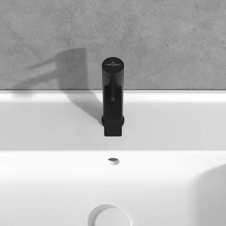Villeroy & Boch Mono Basin Tap Villeroy & Boch Dawn Single Lever Basin Mixer Tap with Curved Spout