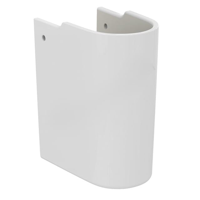 Ideal Standard Pedestal Basin Ideal Standard i.life B 550mm 1 Tap Hole Basin with Semi Pedestal