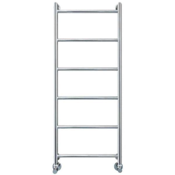 Vogue Ladder Rail 1250 x 500 / Central Heating Vogue Vivid Straight Heated Towel Rail in Chrome