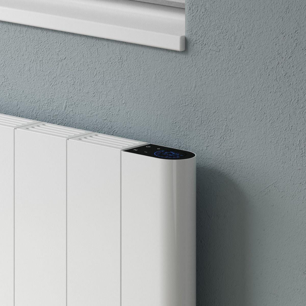 Reina Panel Radiator Reina Maia Wi-Fi Enabled Electric Horizontal Panel Radiator in White