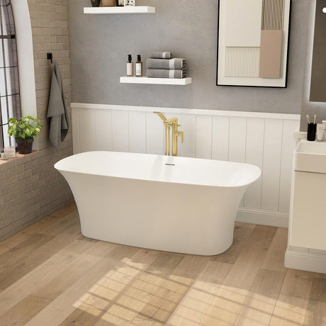 Imex Modern Freestanding Bath Imex Blade Double Ended Freestanding Bath - 1700 x 800