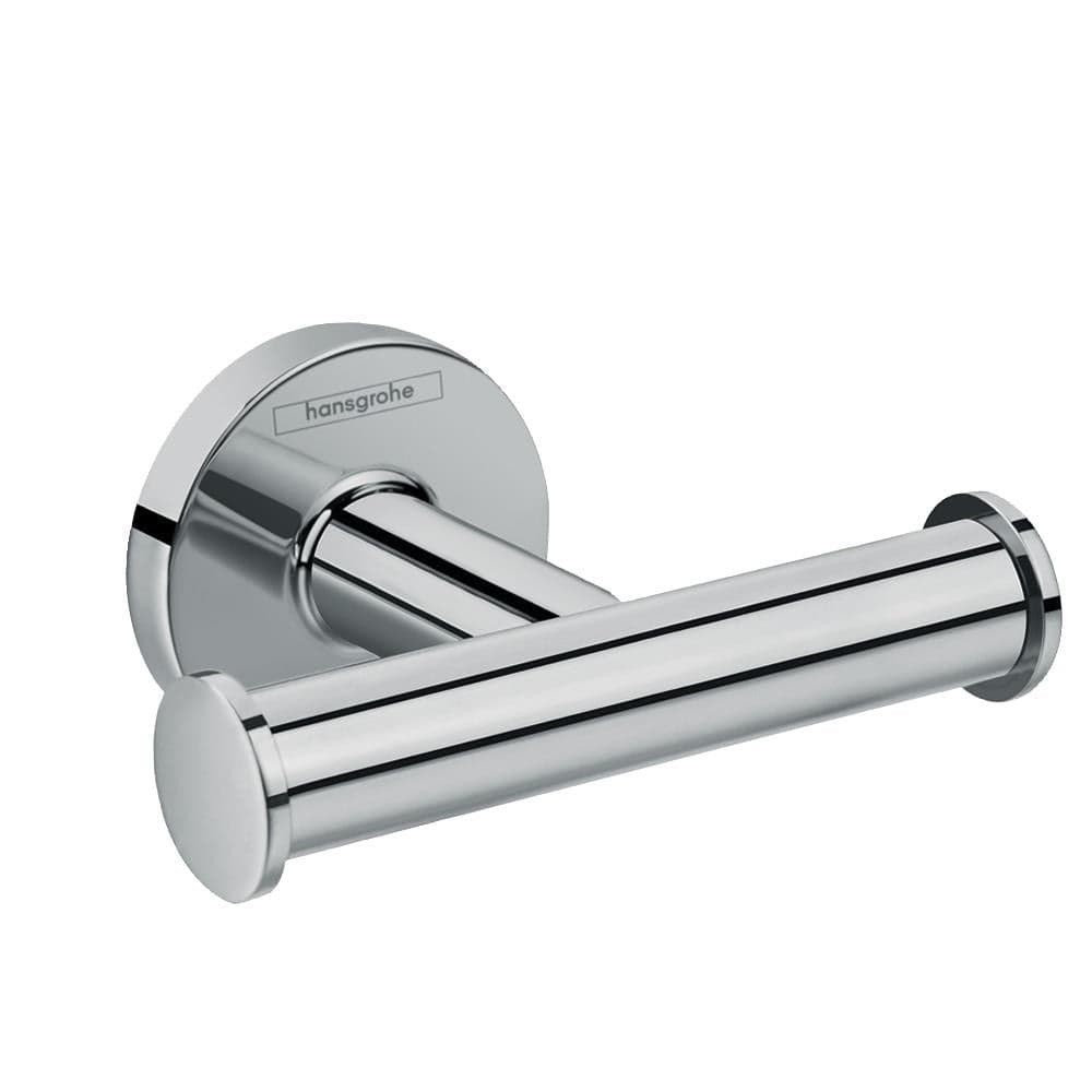 Hansgrohe Robe Hook Hansgrohe Logis Universal Double Towel Robe Hook