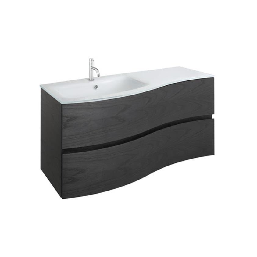 Crosswater Wall Mounted Vanity Unit Crosswater Svelte Wall Hung Vanity Unit with Basin