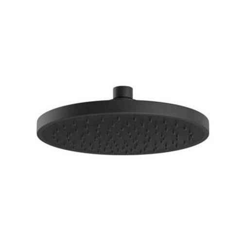 Heritage Fixed Shower Head Matt Black Heritage 200mm Round Shower Head