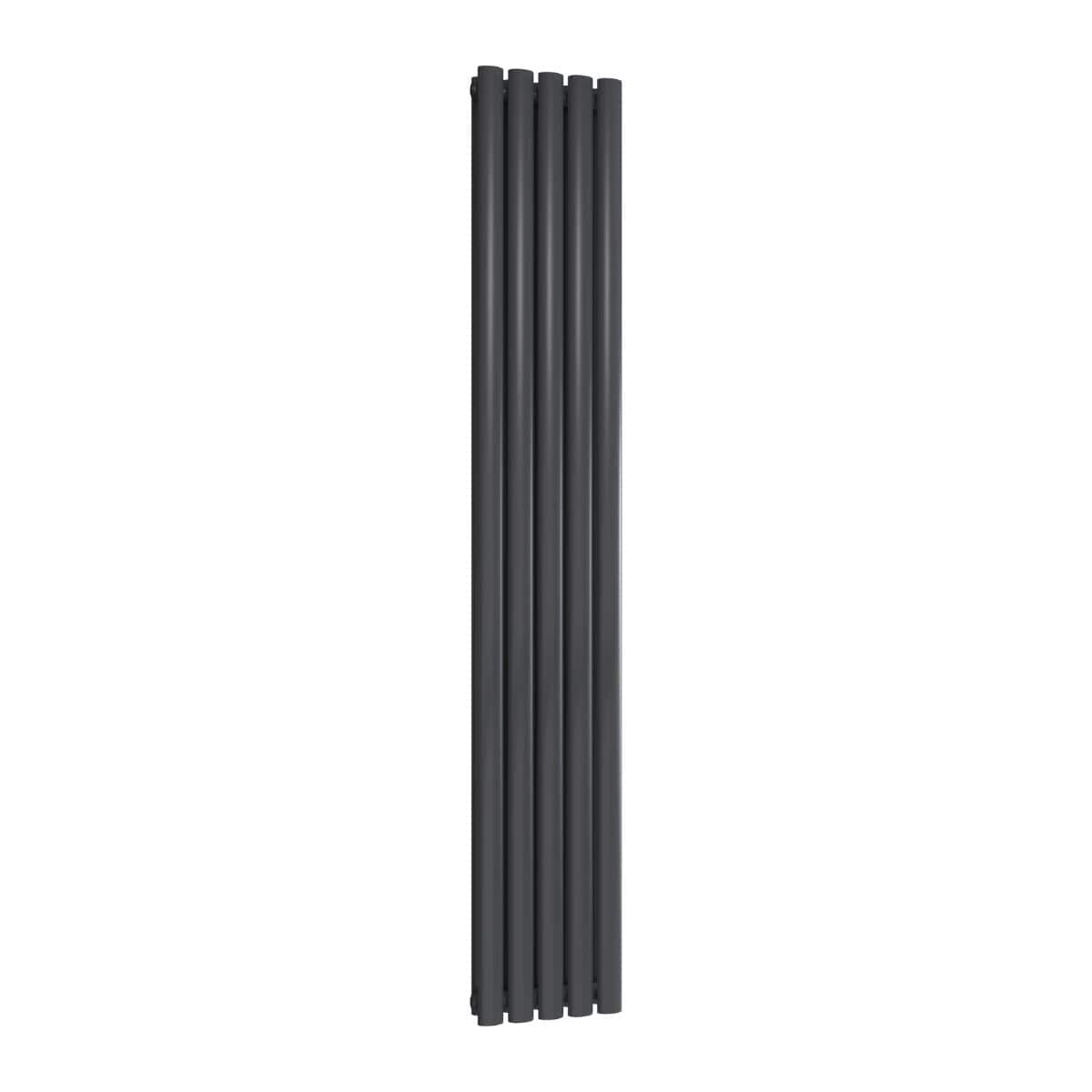 Reina Panel Radiator 1800 x 295mm / Anthracite Reina Neva Vertical Double Panel Central Heating Radiator
