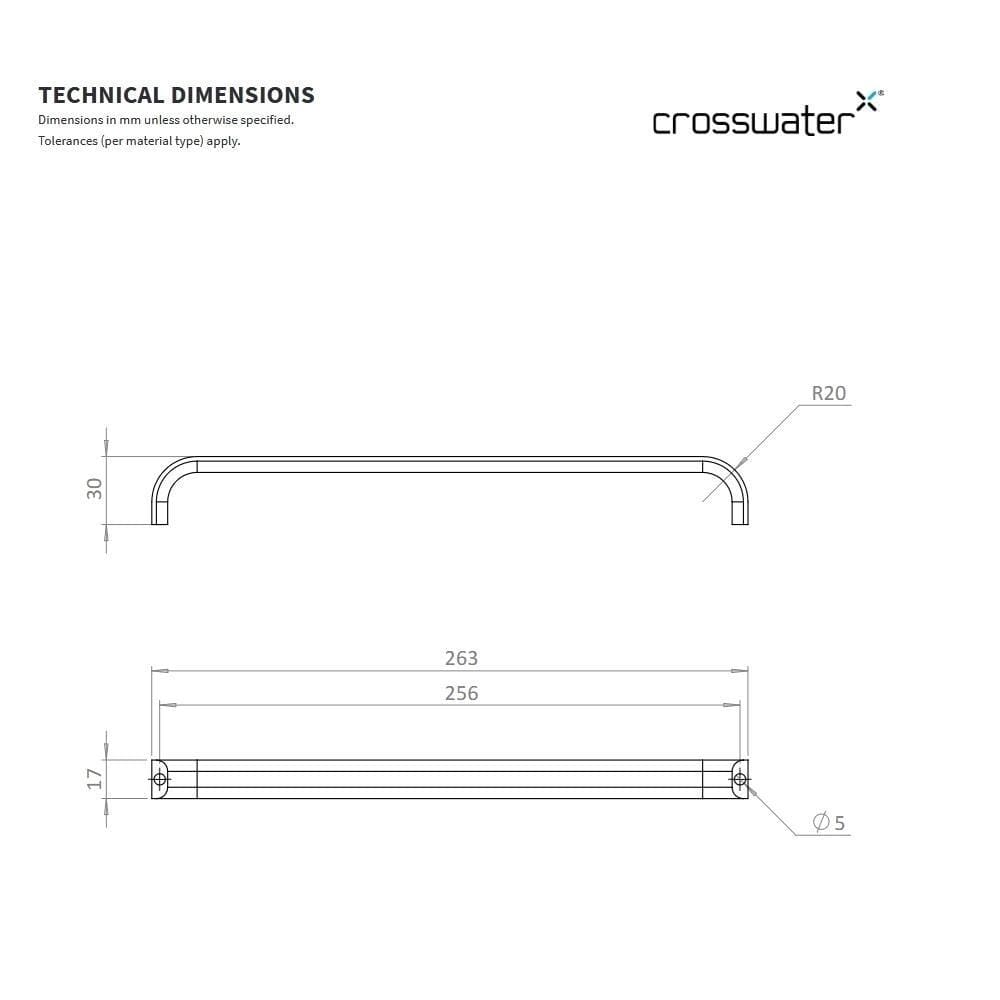 Crosswater Crosswater Vanity Unit Bar Handle