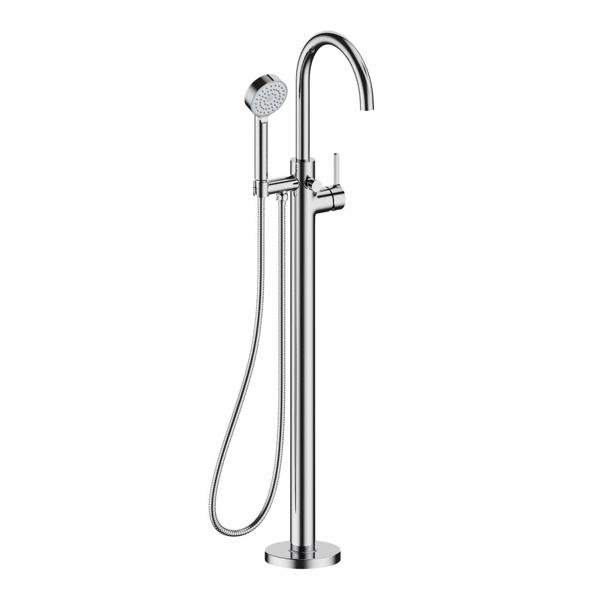 Britton Freestanding Bath Filler Chrome Britton Hoxton 2.0 Floor Standing Bath Shower Mixer Tap