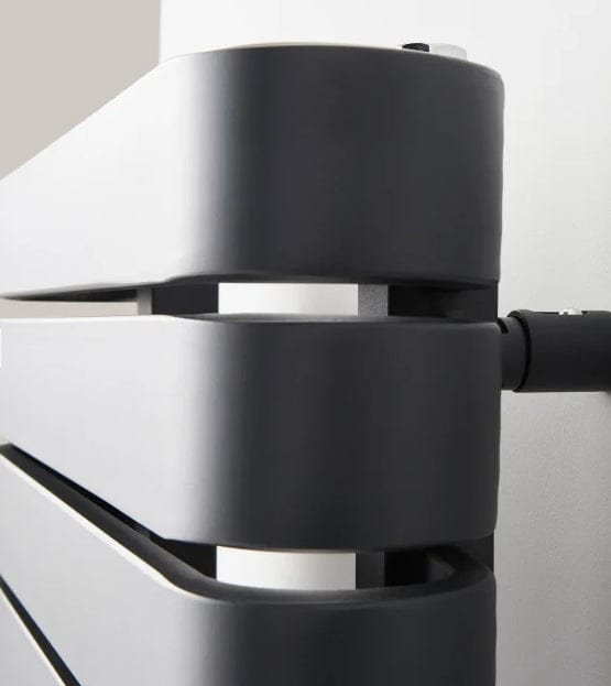 KRAD Panel Radiator K-RAD Denver Straight Horizontal Designer Radiator in Textured Grey