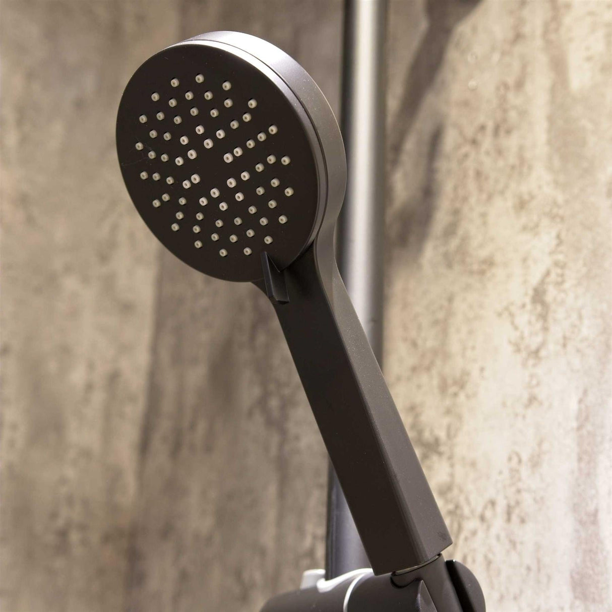 Aquarius Exposed Shower Set Aquarius RainLux Cool Touch Adjustable Round Exposed Shower Valve and Kit