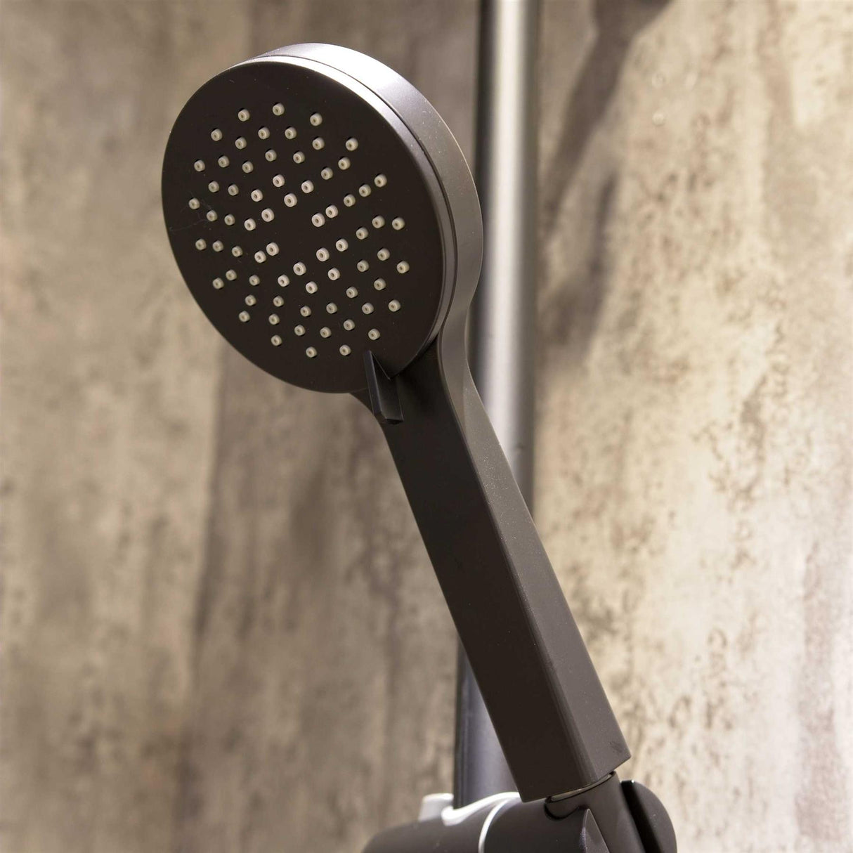 Aquarius RainLux Cool Touch Adjustable Round Exposed Shower Valve and Kit