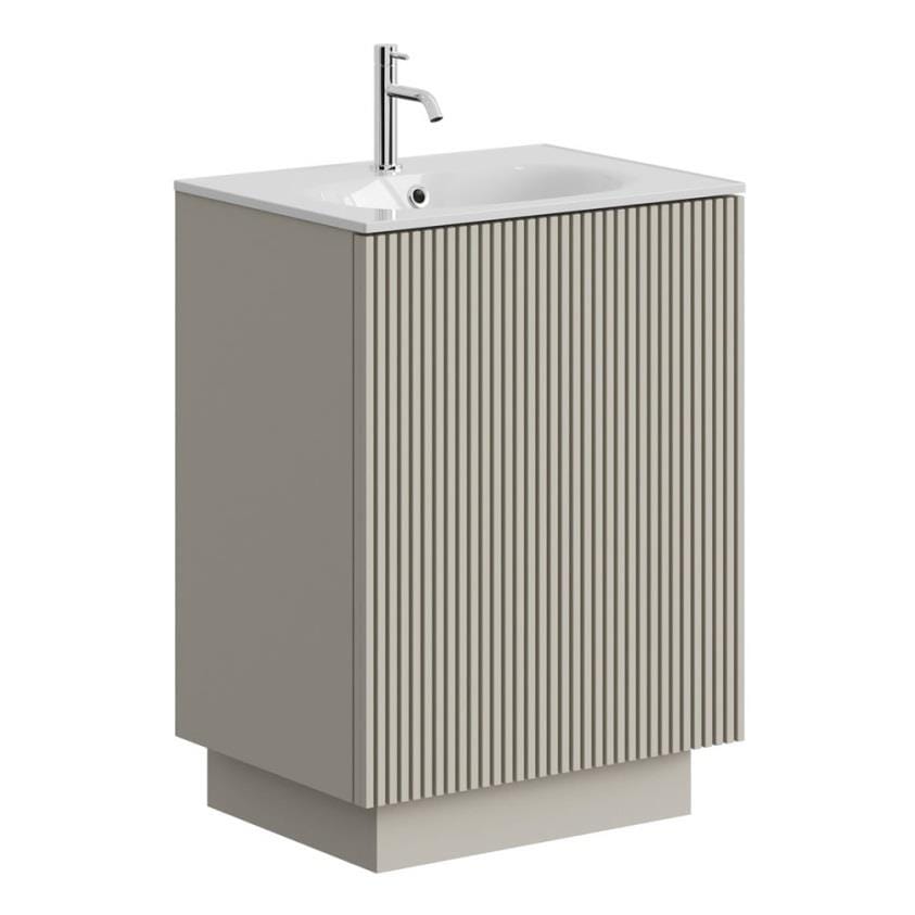 Crosswater Floor Standing Vanity Unit Crosswater Limit 600mm Floorstanding Vanity Unit with Basin