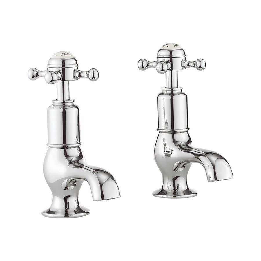 Crosswater Belgravia Crosshead Cloakroom Basin Taps (Pair)