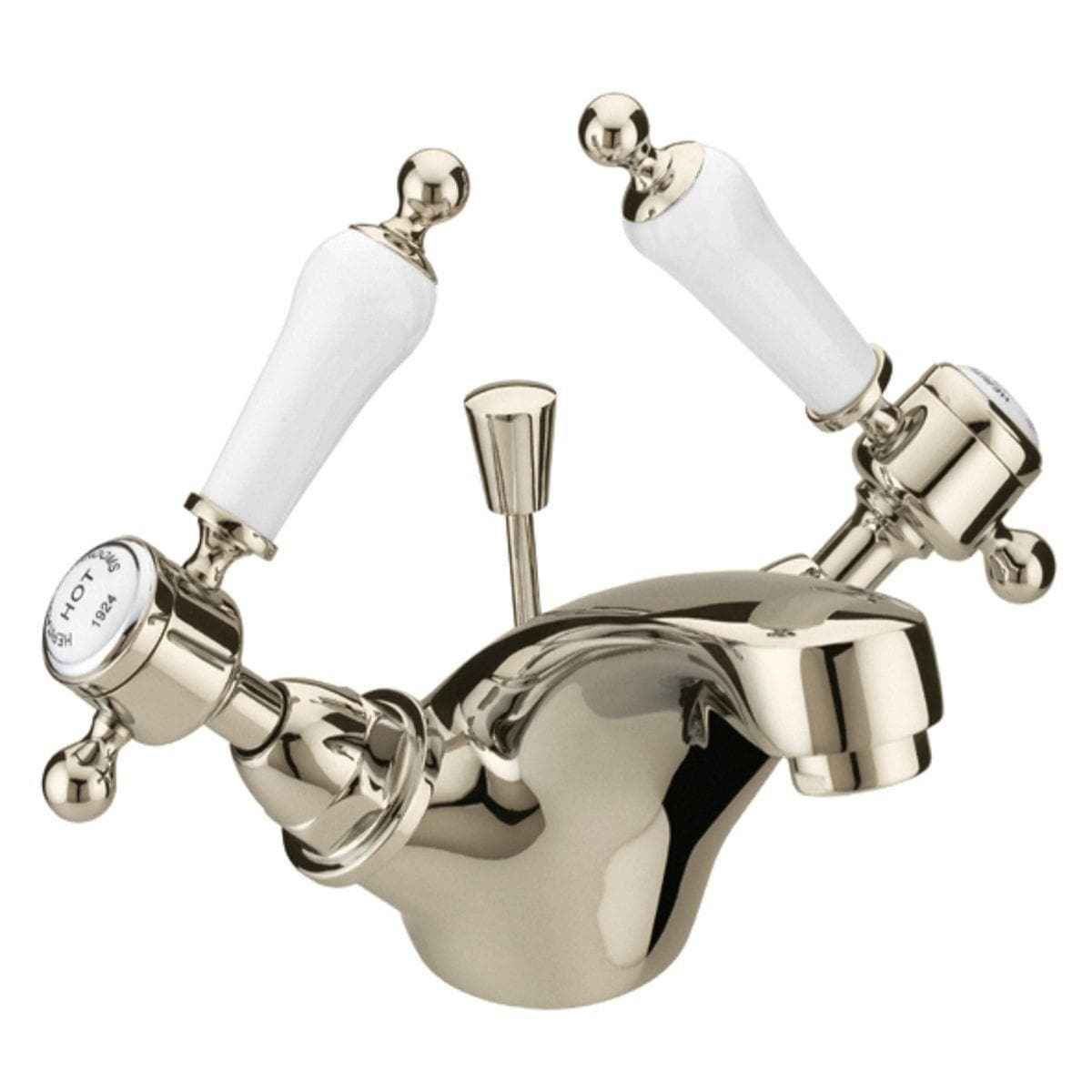 Heritage Mono Basin Tap Vintage Gold Heritage Glastonbury Mono Basin Mixer Tap