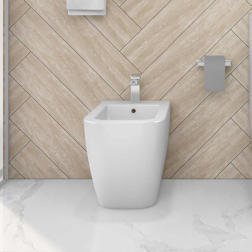 Imex Bidet Imex Essence Floor Standing Bidet in Gloss White