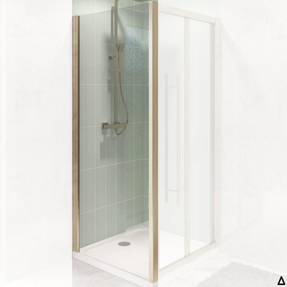 Eastbrook Side Panel Brushed Brass / No / 900mm Eastbrook Vantage 2000 Side Panel