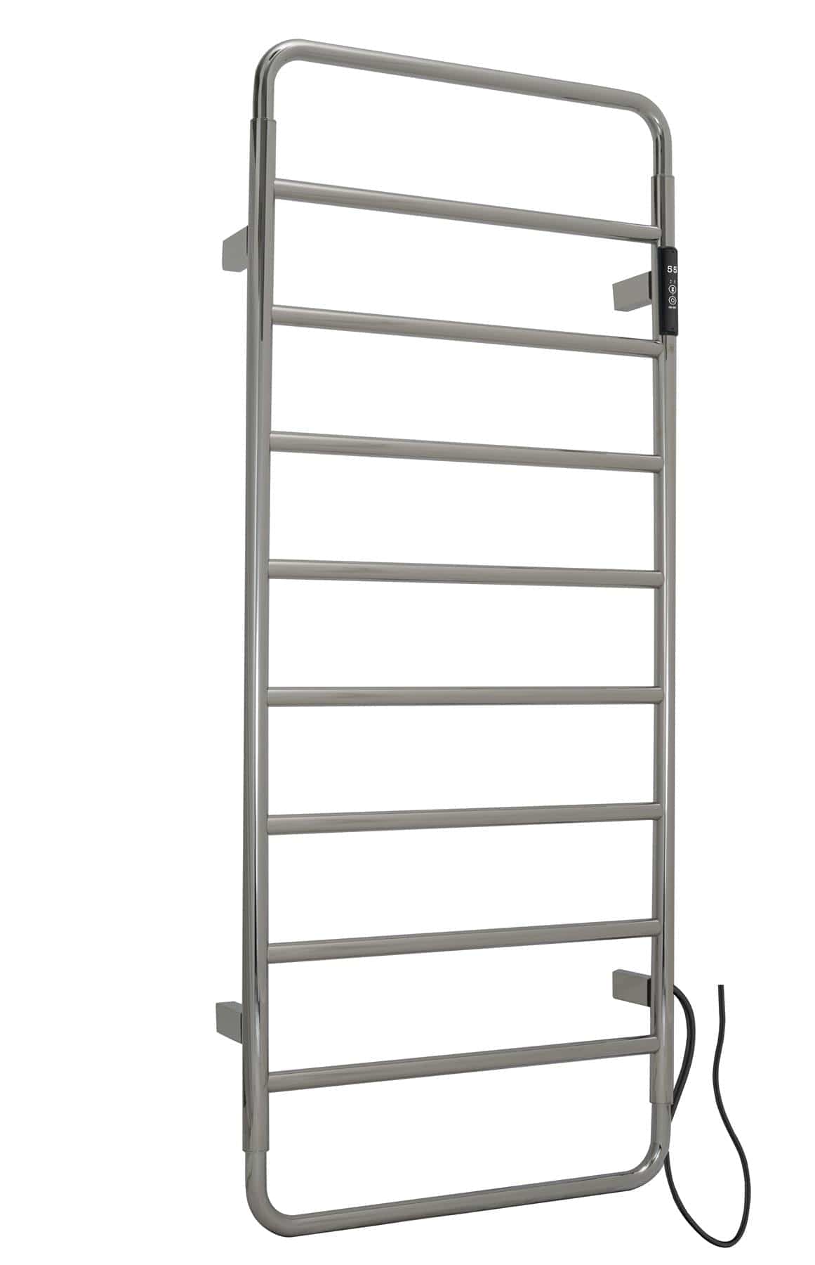 JTP 1130 x 475 / Chrome JTP AERO Designer Vertical Heated Towel Rail - Electric Only