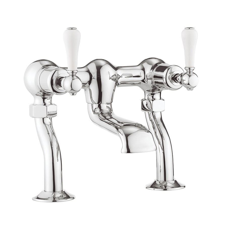 Crosswater Bath Mixer Crosswater Belgravia Lever Bath Filler Tap in Chrome