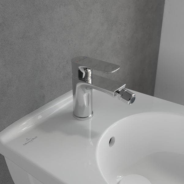 Villeroy & Boch Bidet Tap Villeroy & Boch O.Novo Single Lever Bidet Mixer Tap in Chrome