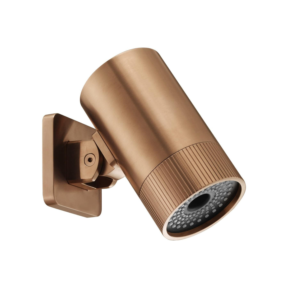JTP Fixed Shower Head Brushed Bronze JTP Lumen Single Function Spot Shower Head